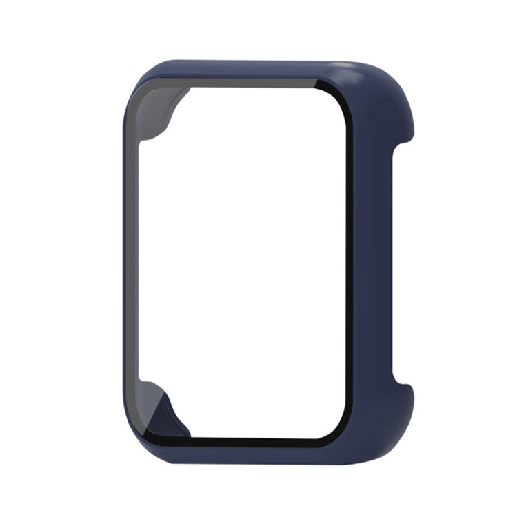 Mega Flot Cover med Skærmbeskytter i Silikone og Glas passer til Oppo Watch 3 - Blå#serie_9