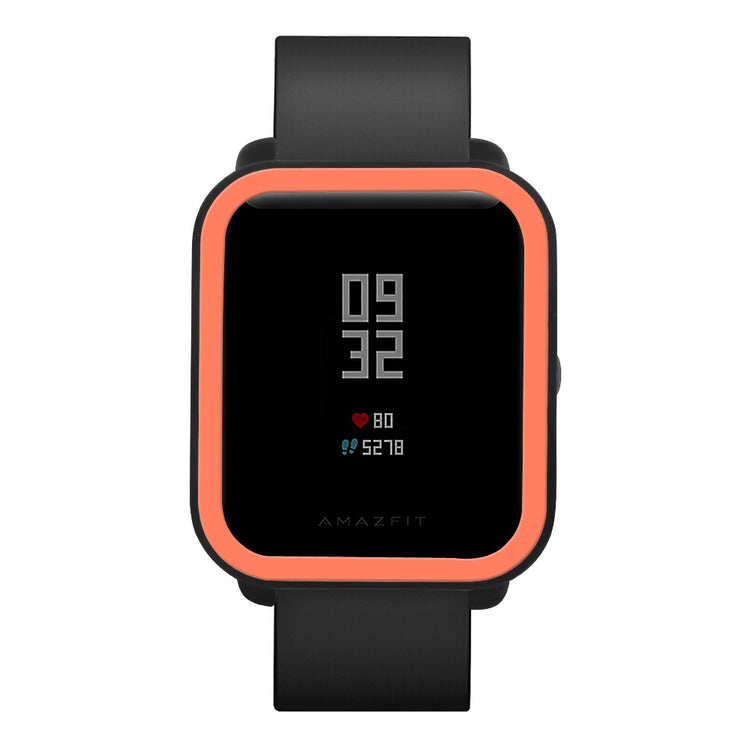 Beskyttende Silikone Universal Bumper passer til Amazfit Bip 1 / Amazfit Bip Lite - Orange#serie_1