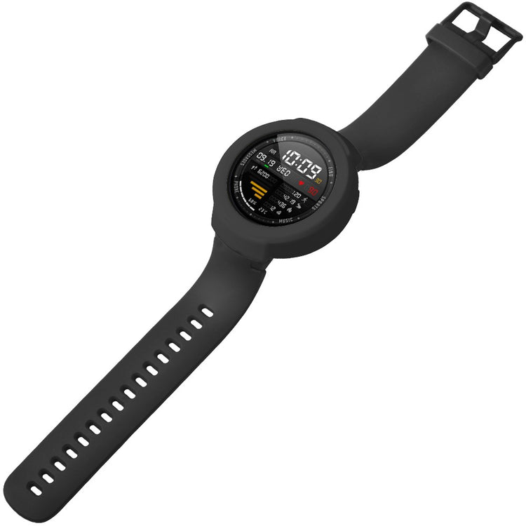 Beskyttende Silikone Universal Bumper passer til Amazfit Verge / Amazfit Verge Lite - Sort#serie_4