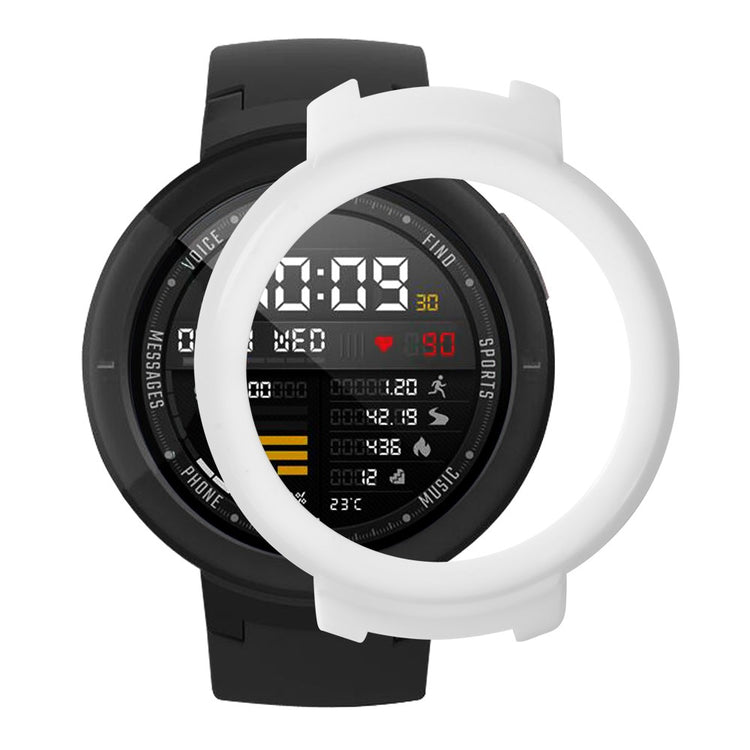 Beskyttende Silikone Universal Bumper passer til Amazfit Verge / Amazfit Verge Lite - Hvid#serie_2