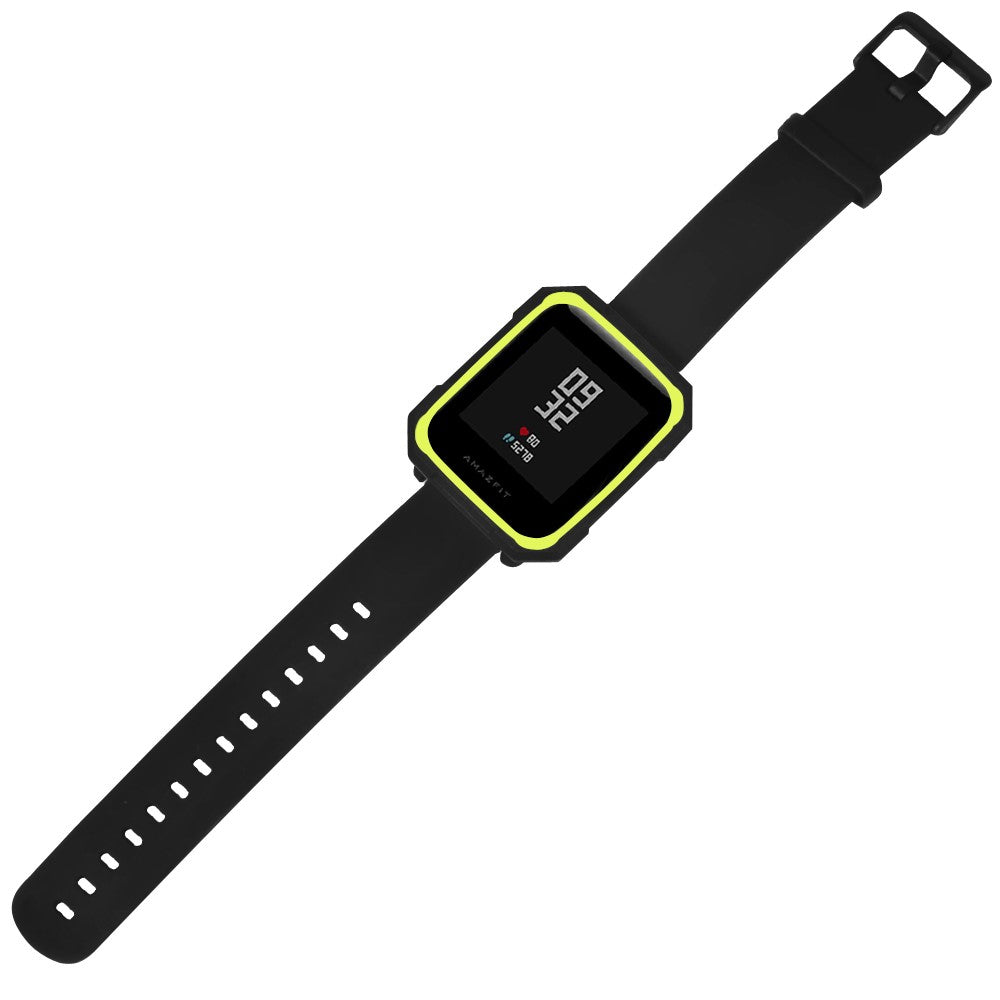 Mega Flot Silikone Cover passer til Amazfit Bip 1 / Amazfit Bip Lite - Grøn#serie_7