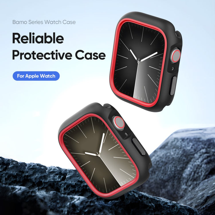 Rigtigt Fint Silikone Cover passer til Apple Smartwatch - Sort#serie_3