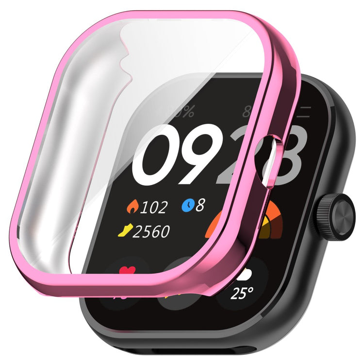 Godt Silikone Cover passer til Xiaomi Redmi Watch 4 - Pink#serie_2