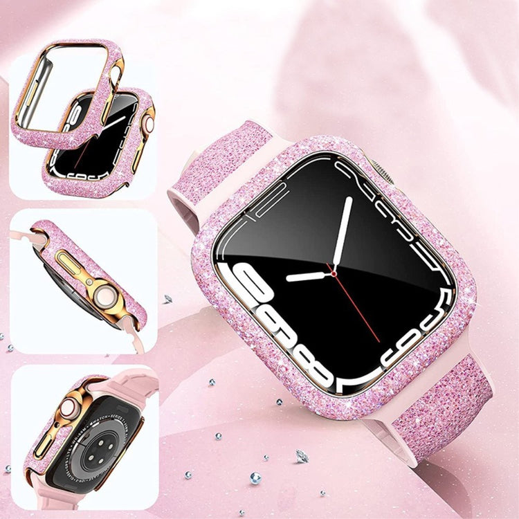 Apple Smartwatch Protective Plastic Universel Bumper - Pink#serie_1