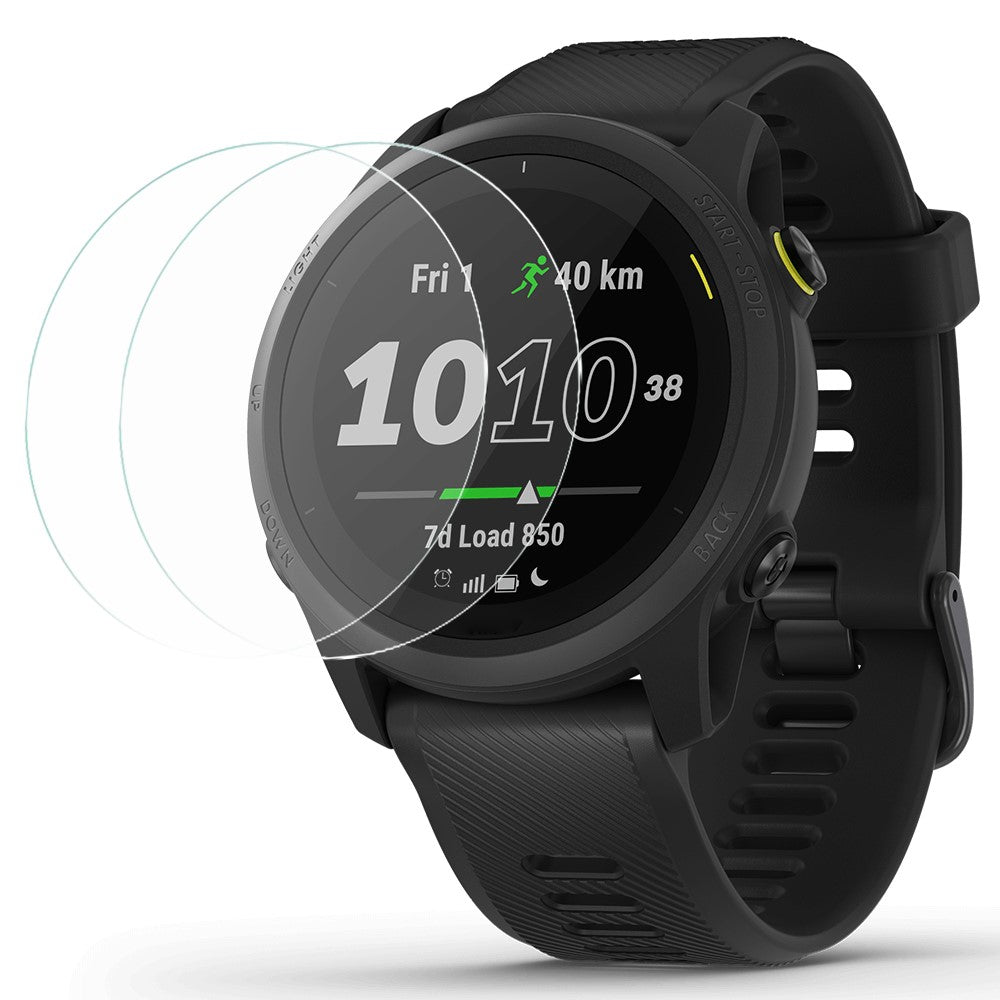 2-pack Garmin Forerunner 745 Screen Protector 2.5D Arc Edge Tempered Glass Film#serie_1