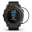 ENKAY HAT PRINCE 5Pcs Garmin Fenix 7 Pro Smartwatch Screen Protector Full Cover 3D Curved Soft Bump Resistant Edge and Clear Film