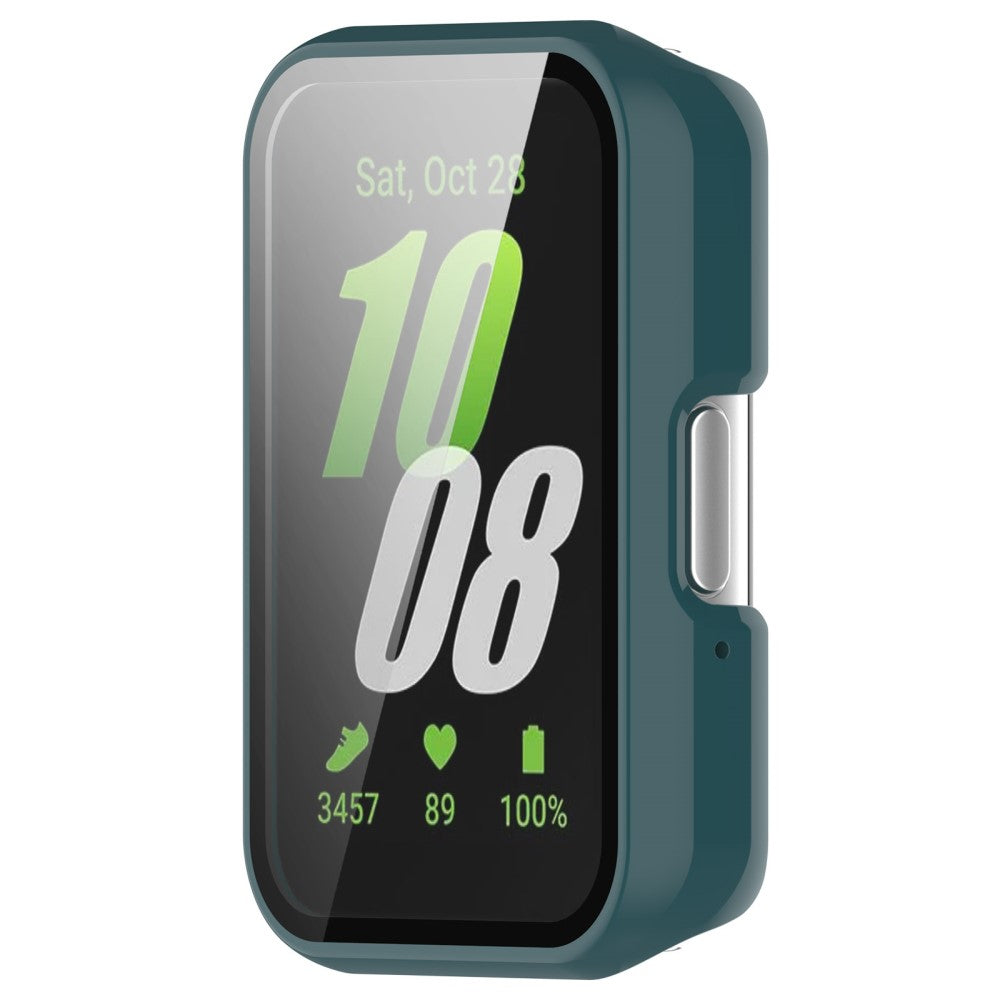 Mega Fashionable Samsung Galaxy Fit 3 Cover with Screen Protector in Plastic and Glass - Green#serie_3