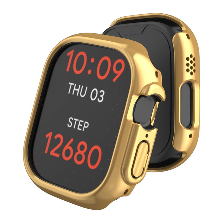Incredibly Fashionable Apple Smartwatch Plastic Cover - Gold#serie_2