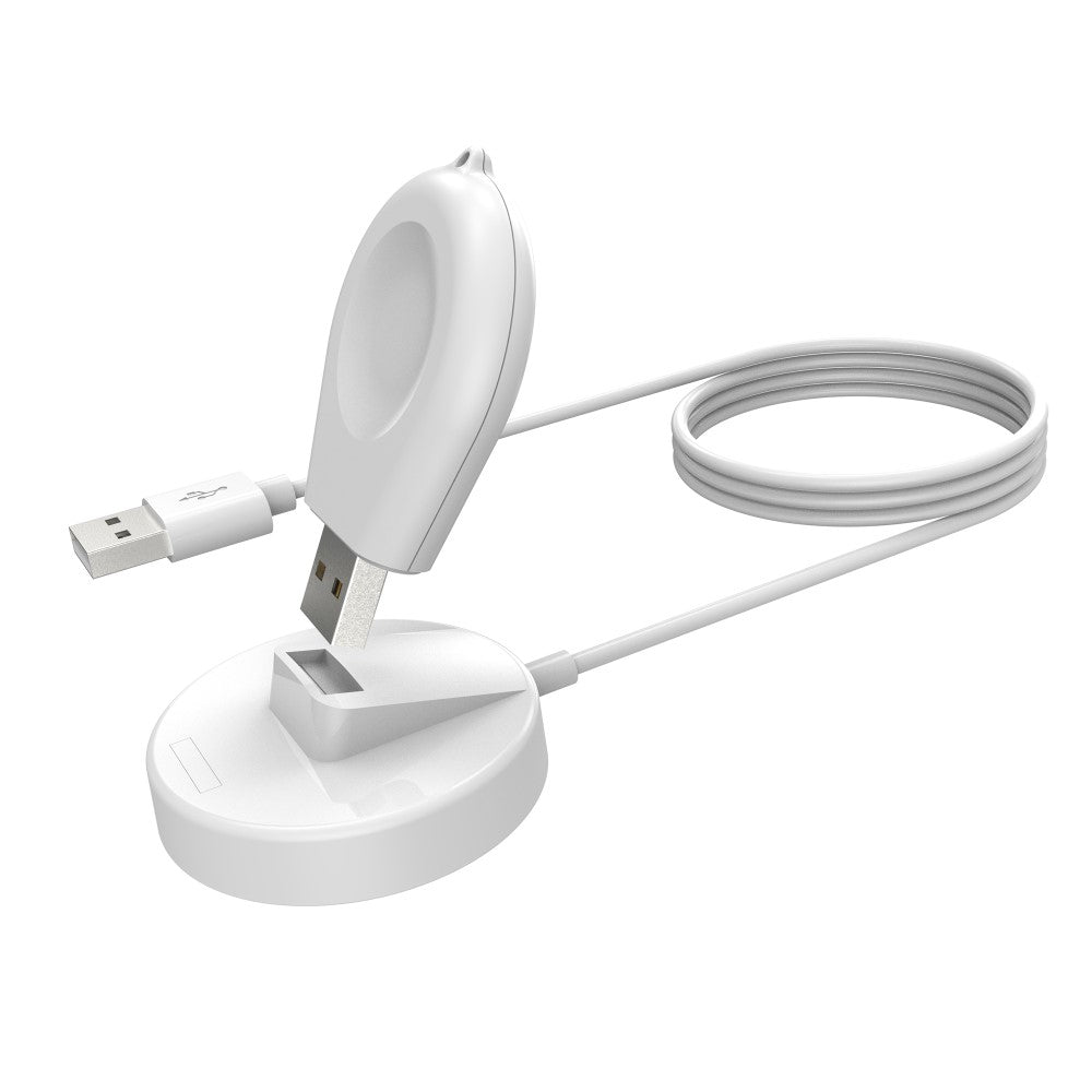 Plastic And Silicone Huawei Watch GT 4 Pro Wireless USB Charging Dock - White#serie_1