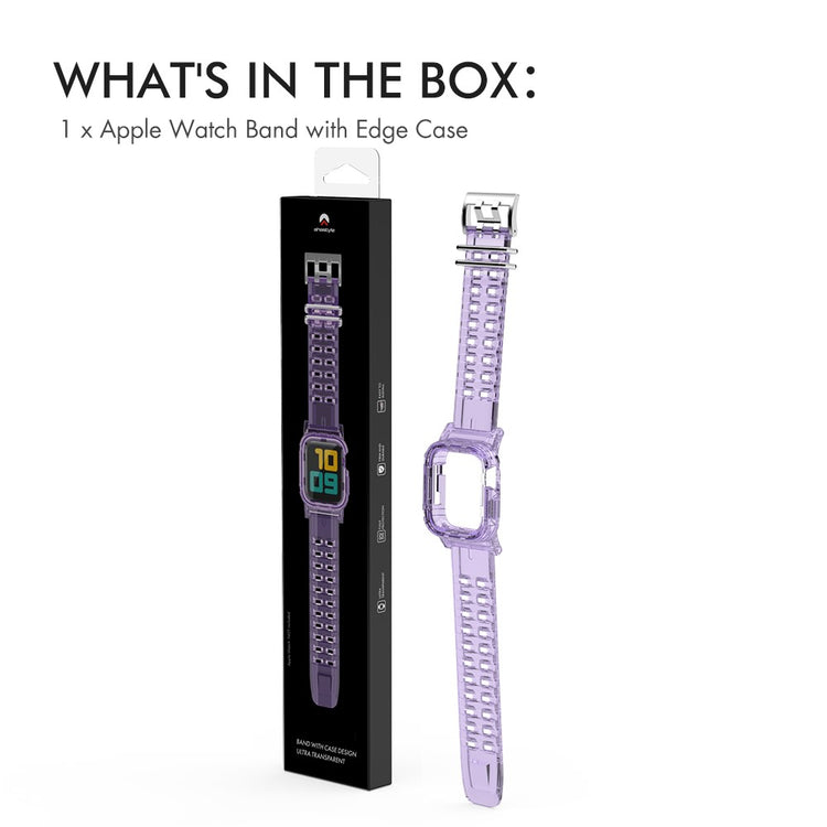 Really Cool Apple Smartwatch Silicone Universel Strap - Purple#serie_2