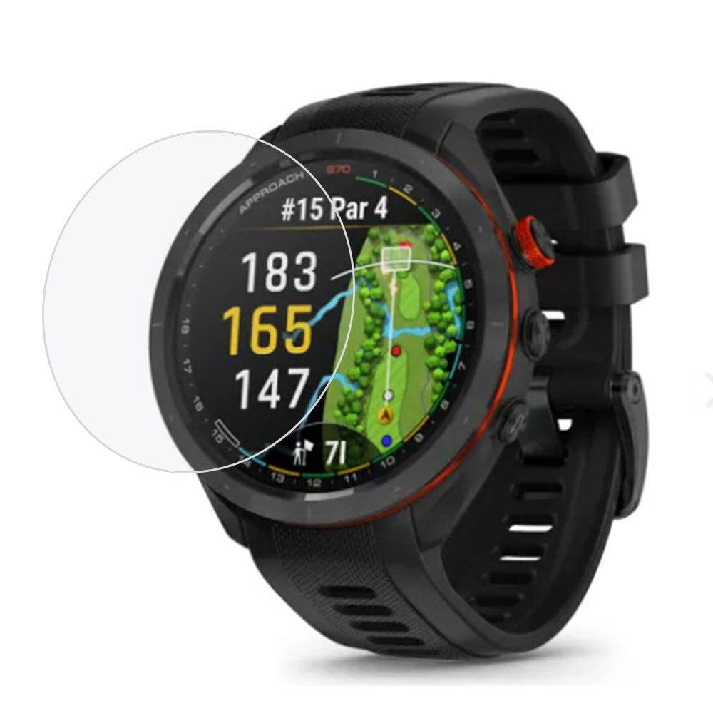 Silikone HD Universal Skærmbeskytter passer til Garmin Approach S70 (42mm) / Garmin Approach S70 Series - Gennemsigtig#serie_341