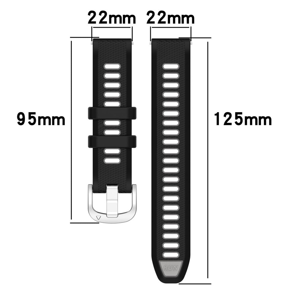 Mega Fint Silikone Universal Rem passer til Smartwatch - Pink#serie_5