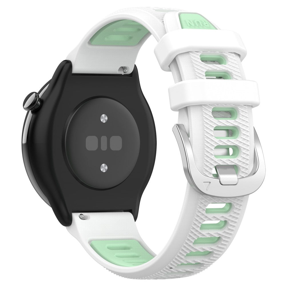Alle Tiders Silikone Universal Rem passer til Smartwatch - Hvid#serie_1