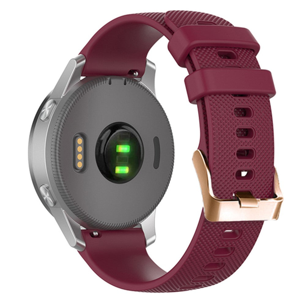 Pænt Silikone Universal Rem passer til Smartwatch - Rød#serie_6
