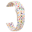 22mm Universal color dot silicone strap - Apricot