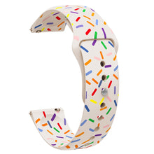 22mm Universal color dot silicone strap - Apricot#serie_1