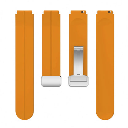 Yndigt Silikone Universal Rem passer til Smartwatch - Gul#serie_5
