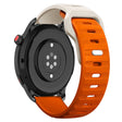 20mm Universal dot texture style strap - Starlight+Orange