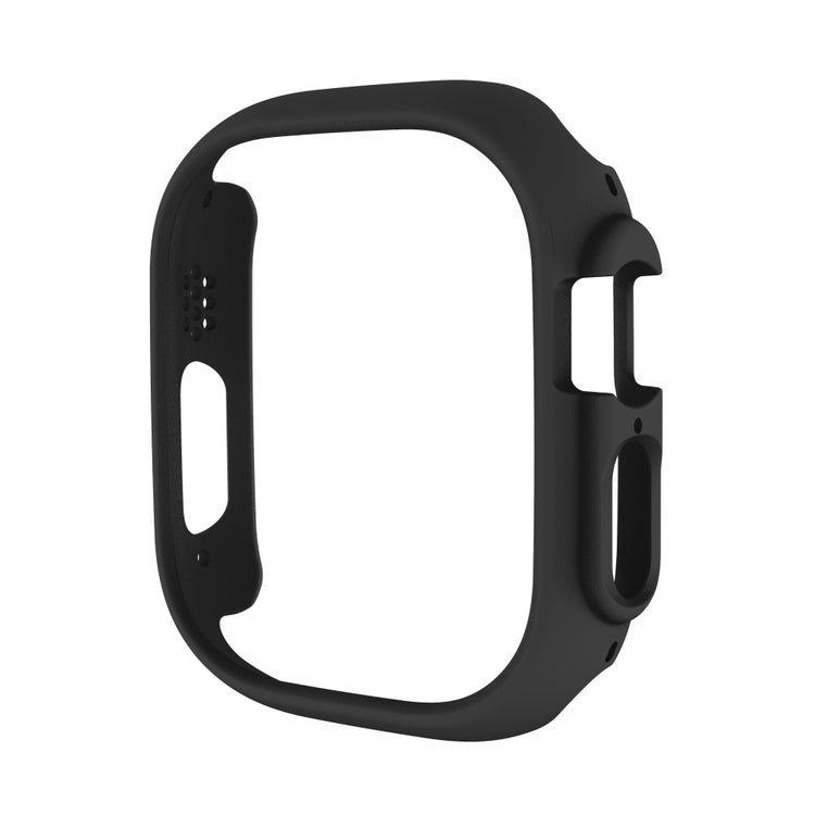 Rigtigt Fed Apple Watch Ultra Plastik Cover - Sort#serie_1