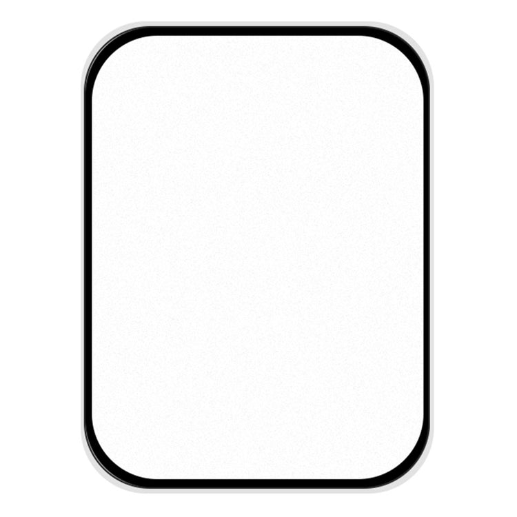 Vildt Fint Universal Cover med Skærmbeskytter i Plastik og Glas passer til Apple Watch Series 8 (45mm) / Apple Watch Series 7 45mm - Sølv#serie_5