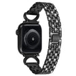 Süß Apple Smartwatch Metall Und Strass Universell Armband