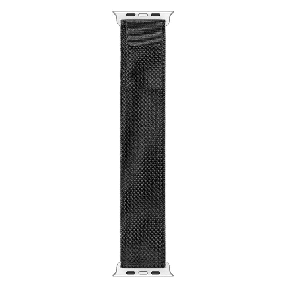 Vildt Fed Metal Og Nylon Universal Rem passer til Apple Smartwatch - Sort#serie_1