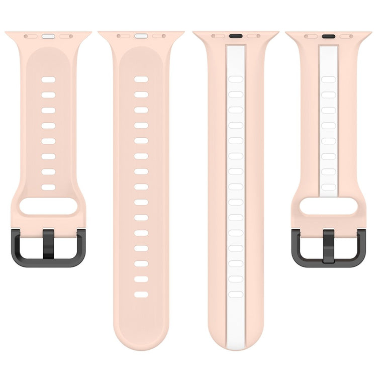 Vildt Elegant Silikone Universal Rem passer til Apple Smartwatch - Pink#serie_3