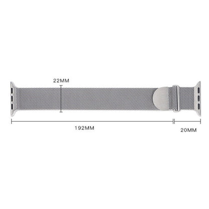 Kønt Metal Universal Rem passer til Apple Smartwatch - Guld#serie_3