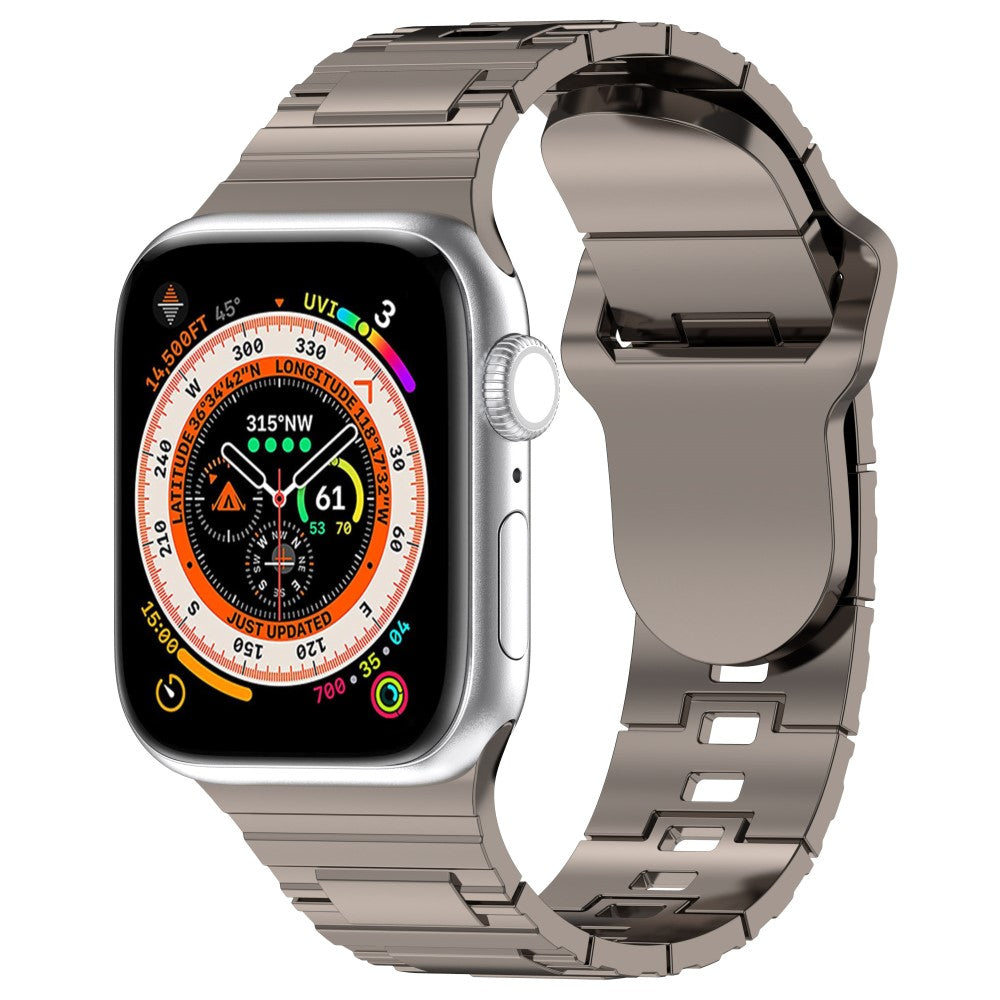 Mega Fantastisk Silikone Universal Rem passer til Apple Smartwatch - Sølv#serie_2