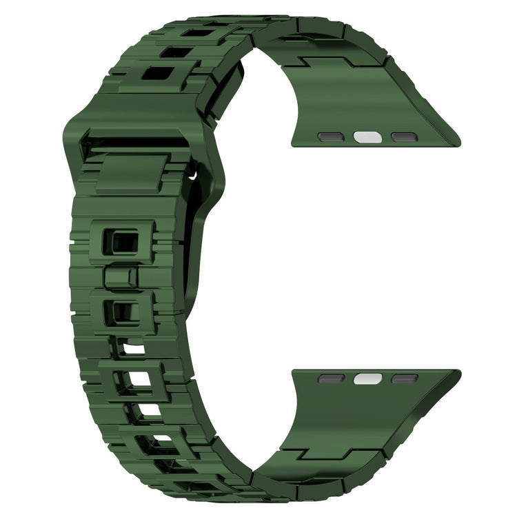 Mega Fantastisk Silikone Universal Rem passer til Apple Smartwatch - Grøn#serie_3