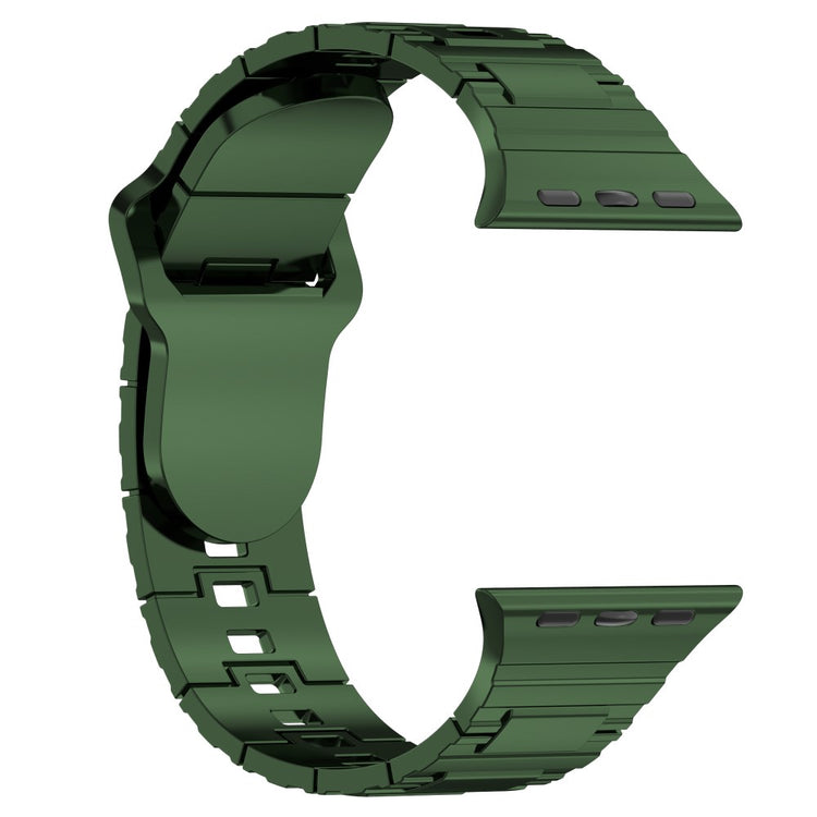 Mega Fantastisk Silikone Universal Rem passer til Apple Smartwatch - Grøn#serie_3