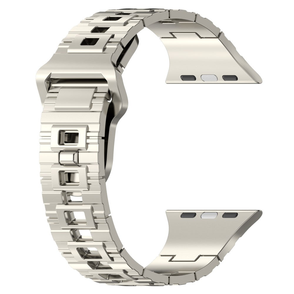 Mega Fantastisk Silikone Universal Rem passer til Apple Smartwatch - Sølv#serie_6