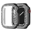 Auffallend Nett Apple Smartwatch Plastik und Strass Hülle