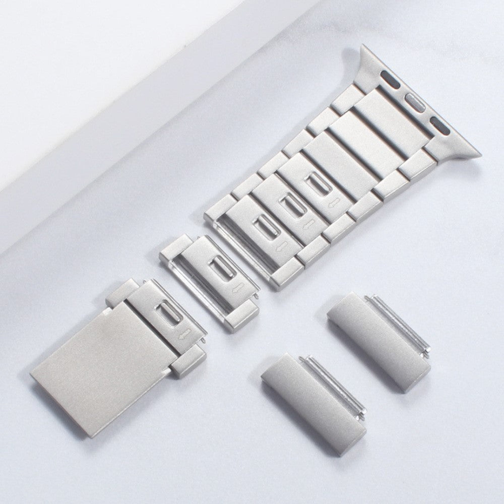 Supercool Metal Universal Rem passer til Apple Smartwatch - Sølv#serie_2