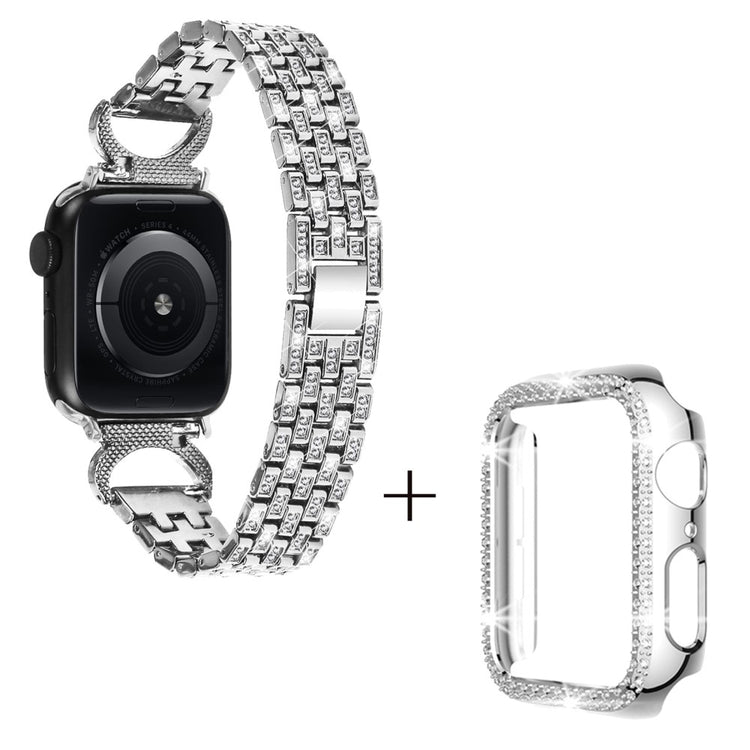 Metal Cover passer til Apple Watch Series 1-3 42mm - Sølv#serie_3
