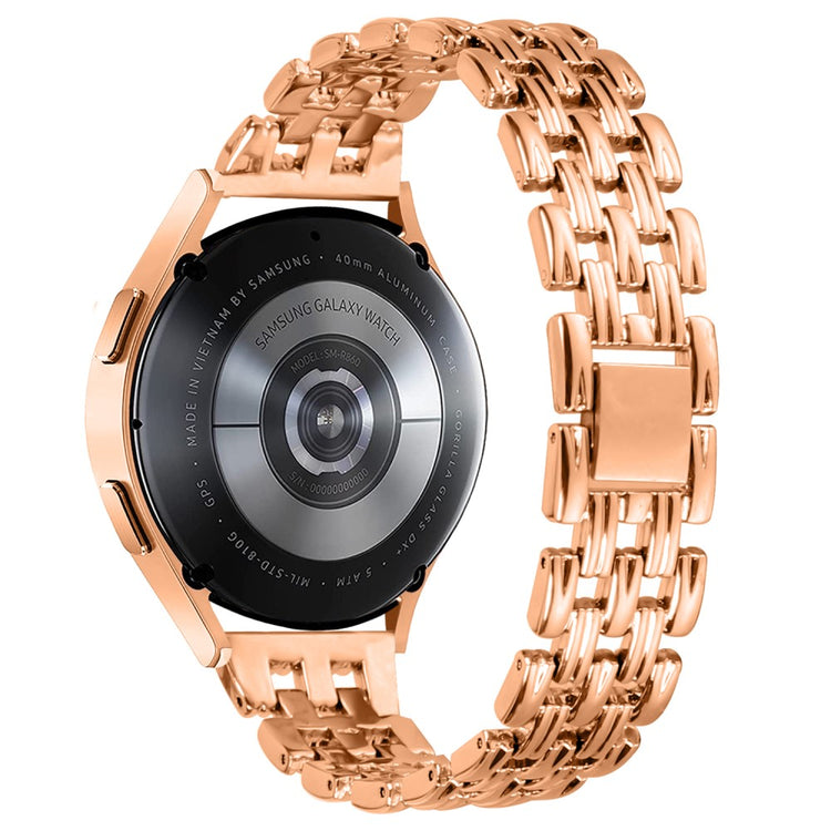 Fremragende Metal Universal Rem passer til Samsung Smartwatch - Guld#serie_3