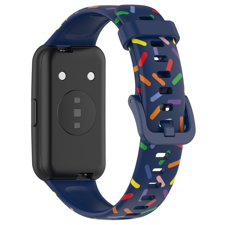 Komfortabel Rem passer til Xiaomi Mi Band 7 - Blå#serie_6