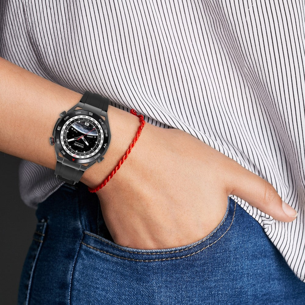 Meget Nydelig Silikone Universal Rem passer til Smartwatch - Grøn#serie_6
