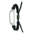 Xiaomi Mi Smart Band 6 / Band 5 nylon strap with cover - Black / Green