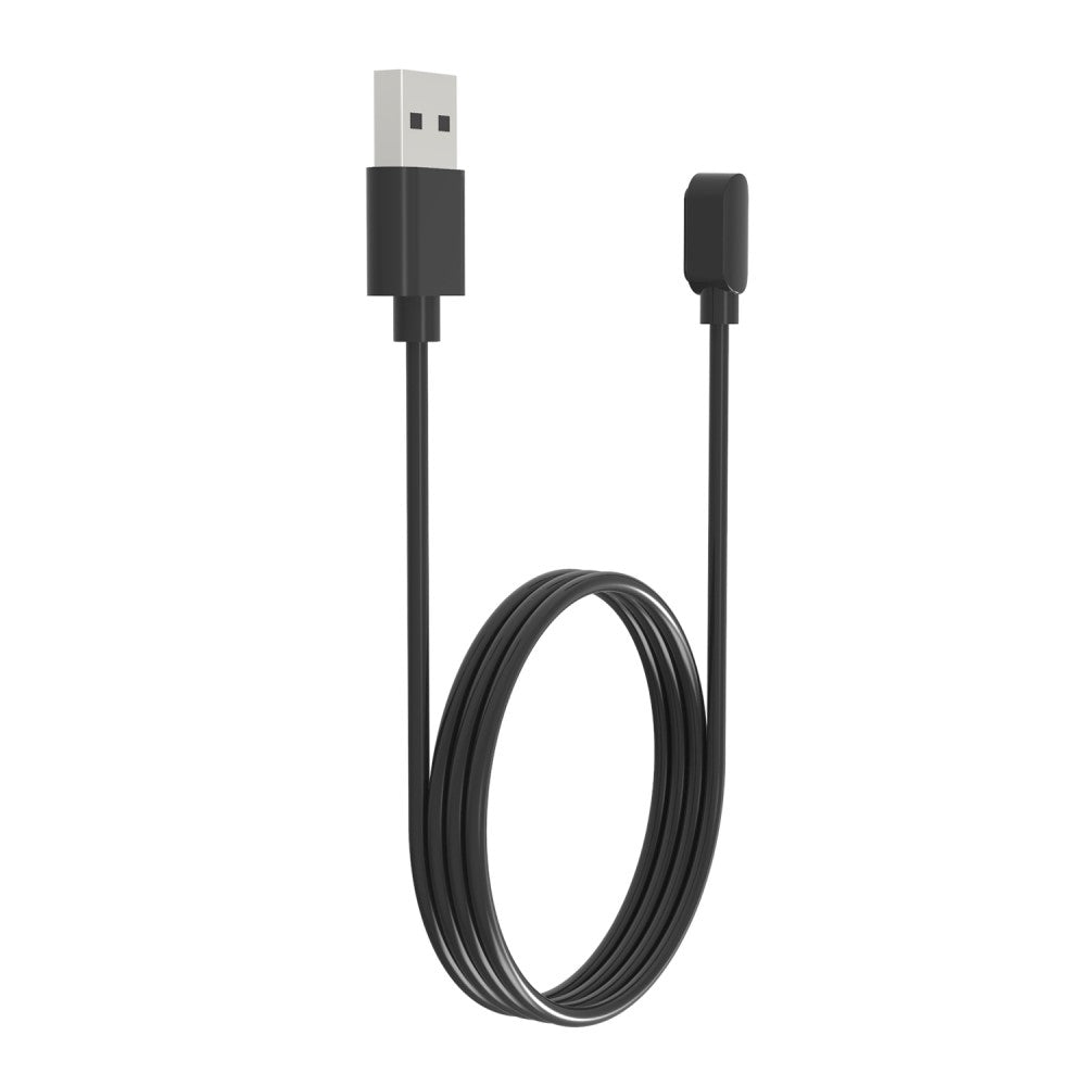 60cm Magnetisk USB Opladningskabel passer til Smartwatch - Sort#serie_017