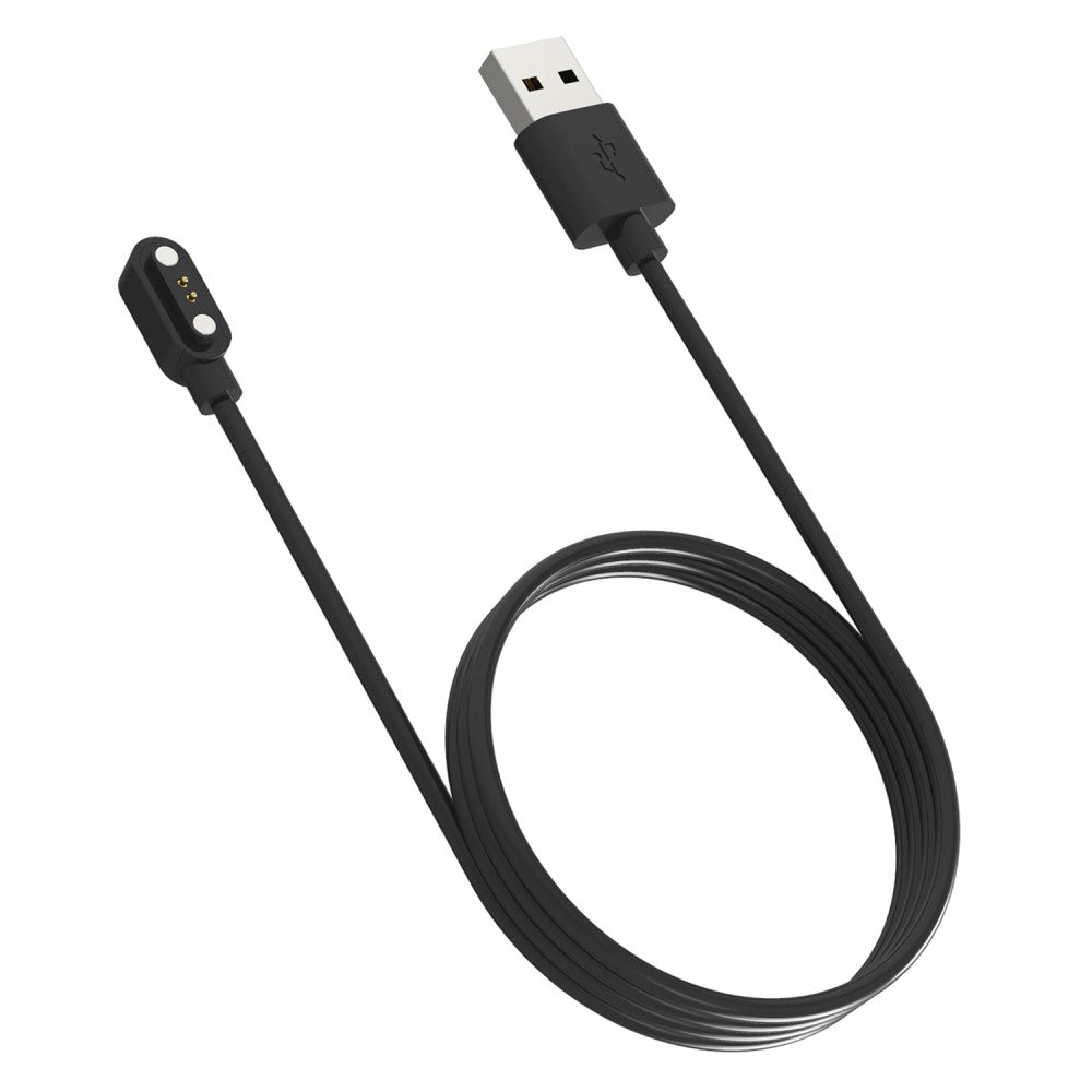 60cm Magnetisk USB Opladningskabel passer til Smartwatch - Sort#serie_017