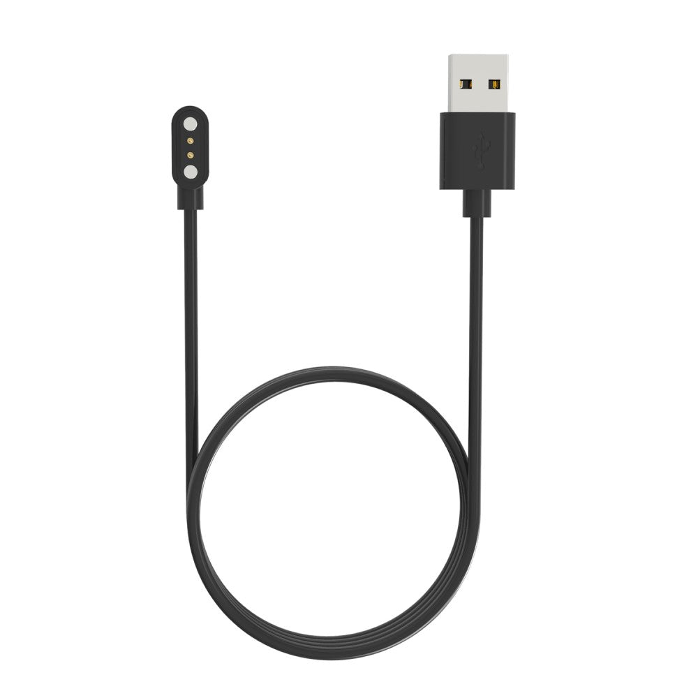 60cm Magnetisk USB Opladningskabel passer til Smartwatch - Sort#serie_017