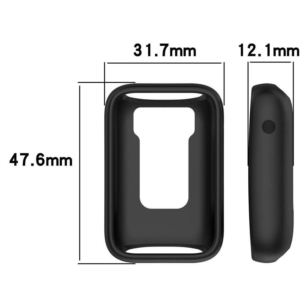 Fed Silikone Cover passer til Xiaomi Mi Band 7 Pro - Gul#serie_6