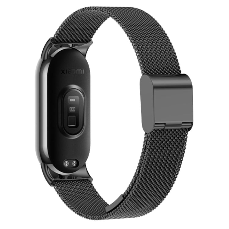 Meget Elegant Metal Rem passer til Xiaomi Smart Band 8 - Sort#serie_1