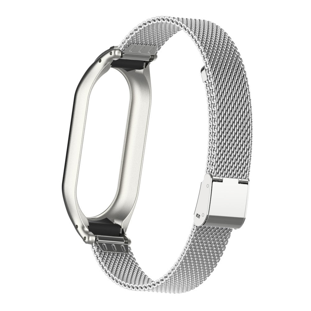 Godt Metal Cover passer til Xiaomi Smart Band 8 - Sølv#serie_2