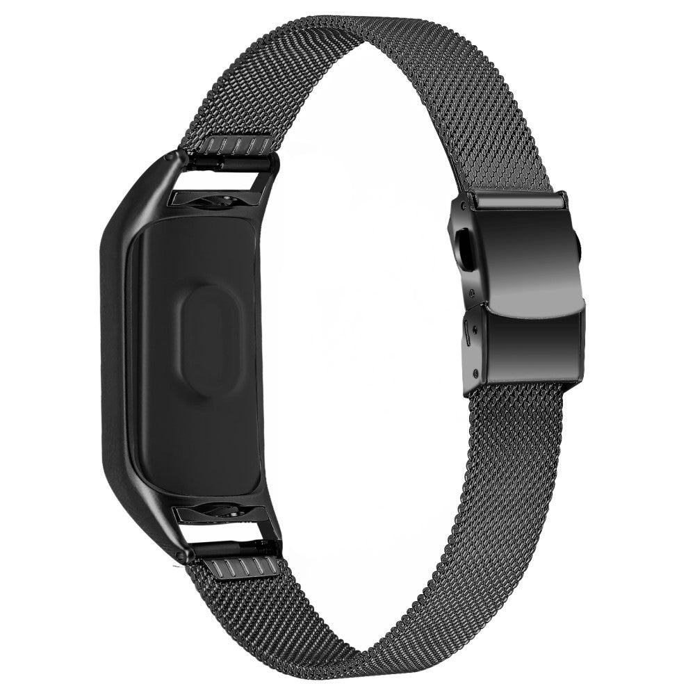 Helt Vildt Flot Metal Rem passer til Xiaomi Smart Band 8 - Sort#serie_1