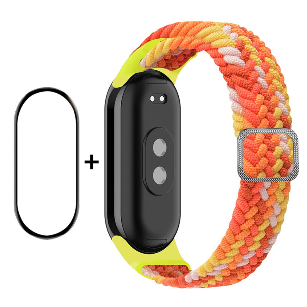 Silikone Skærmbeskytter passer til Xiaomi Smart Band 8 - Orange#serie_11