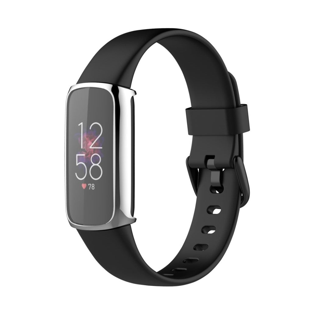 Alle Tiders Silikone Cover til Fitbit Luxe - Sølv#serie_3