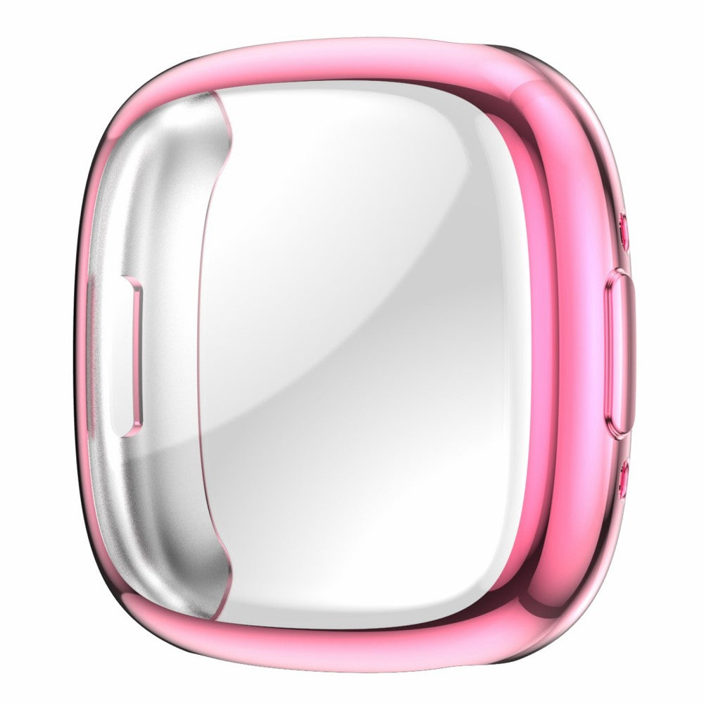 Super Godt Silikone Cover til Fitbit Versa 4 - Pink#serie_4