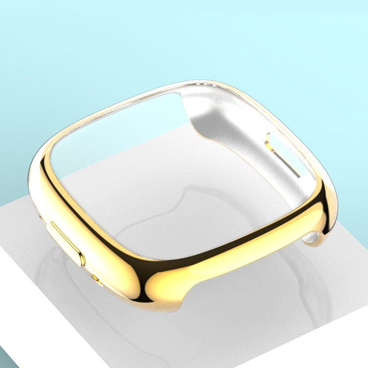 Super Godt Silikone Cover til Fitbit Versa 4 - Guld#serie_6